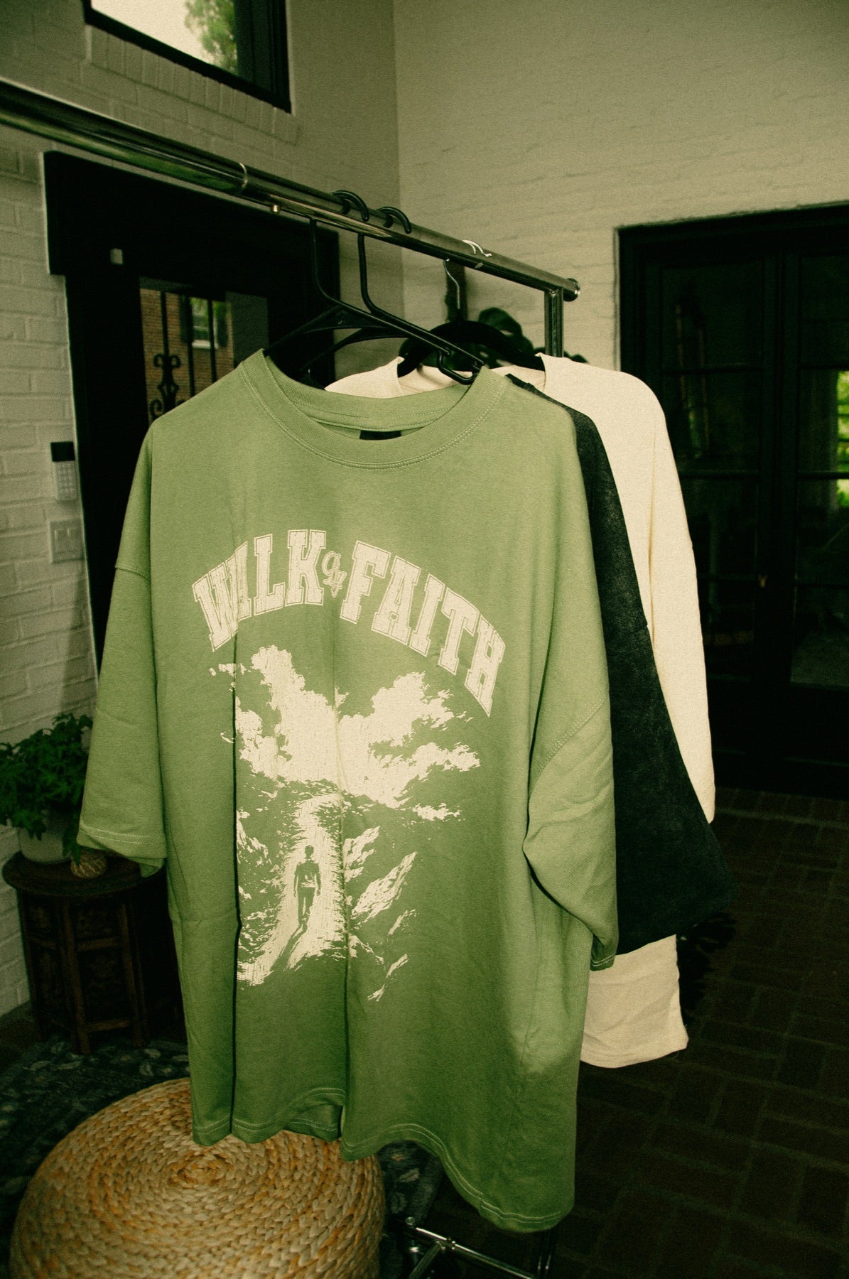 Walk By Faith Tee authentic photo