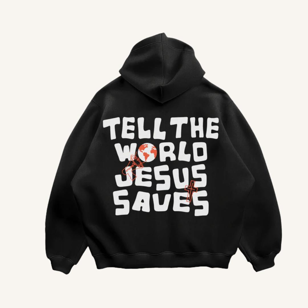 Jesus Saves Hoodie | Jesus Hoodie – Rebirth Clothing