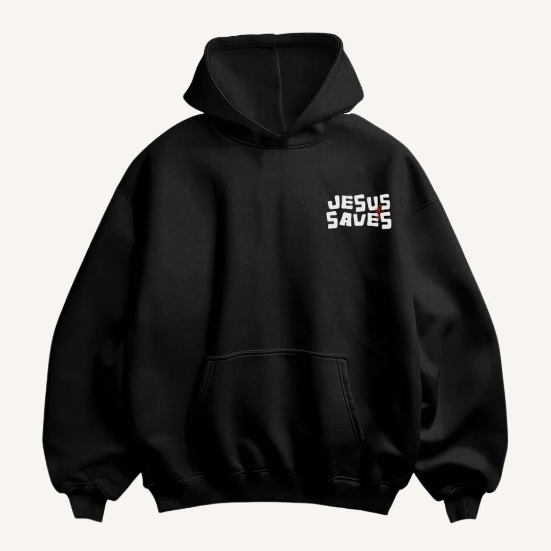 Jesus Saves Hoodie | Jesus Hoodie – Rebirth Clothing