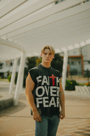 Faith Over Fear Sleeveless Tee