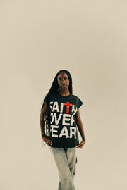 Faith Over Fear Sleeveless Tee