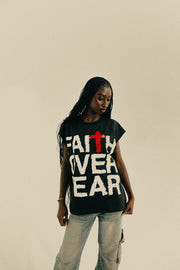 Faith Over Fear Sleeveless Tee
