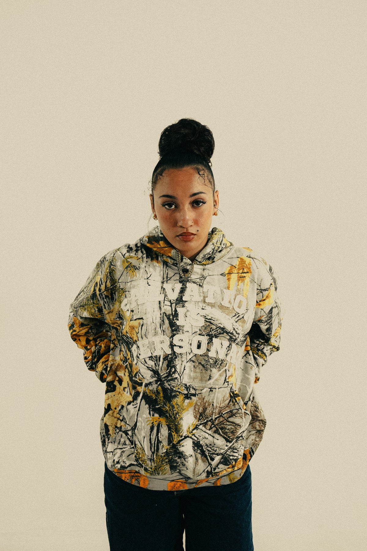 Salvation Is Personal Camo Hoodie