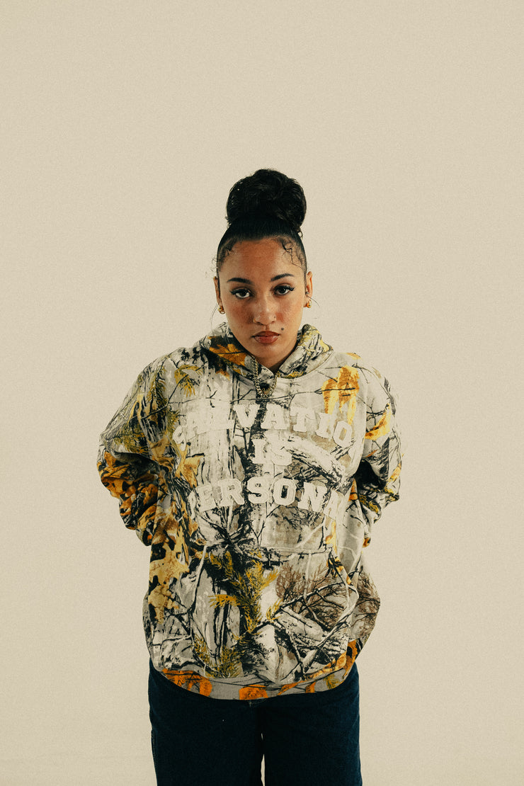 Salvation Is Personal Camo Hoodie