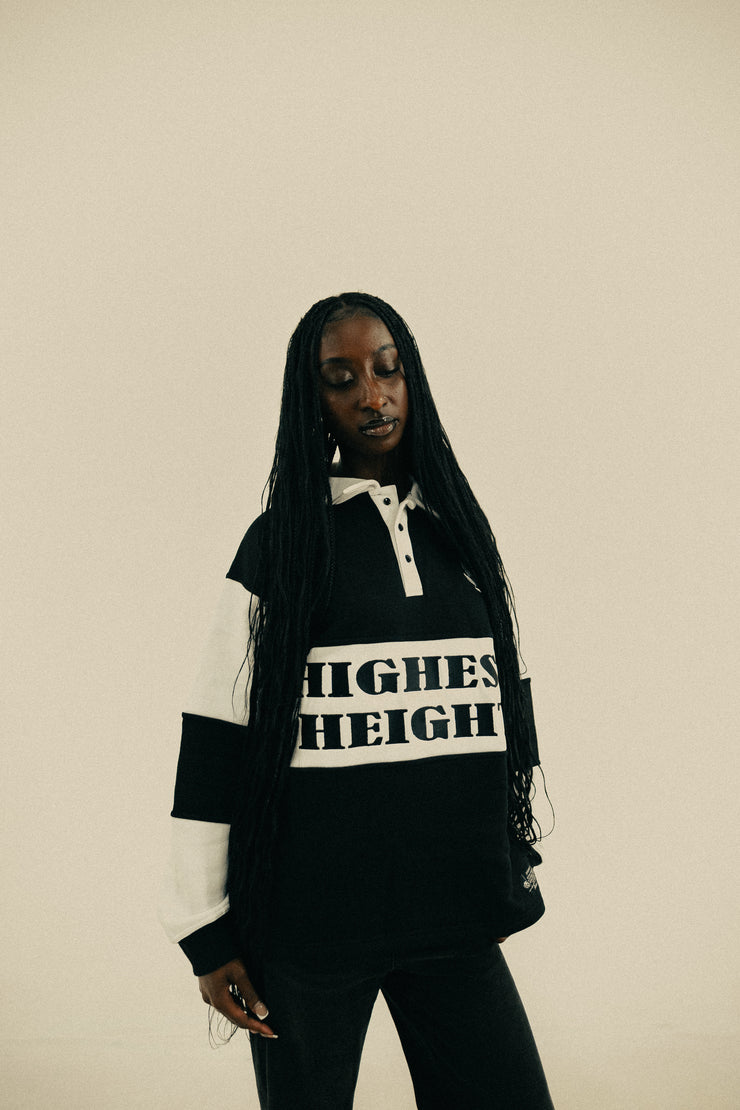 Highest Height   quarter- zip sweater