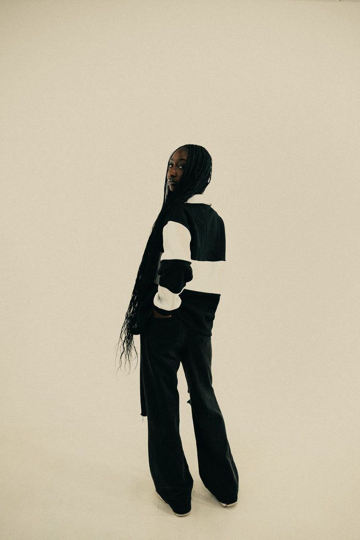 Highest Height   quarter- zip sweater