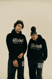 REBIRTH Golden Child Sherpa Hoodie
