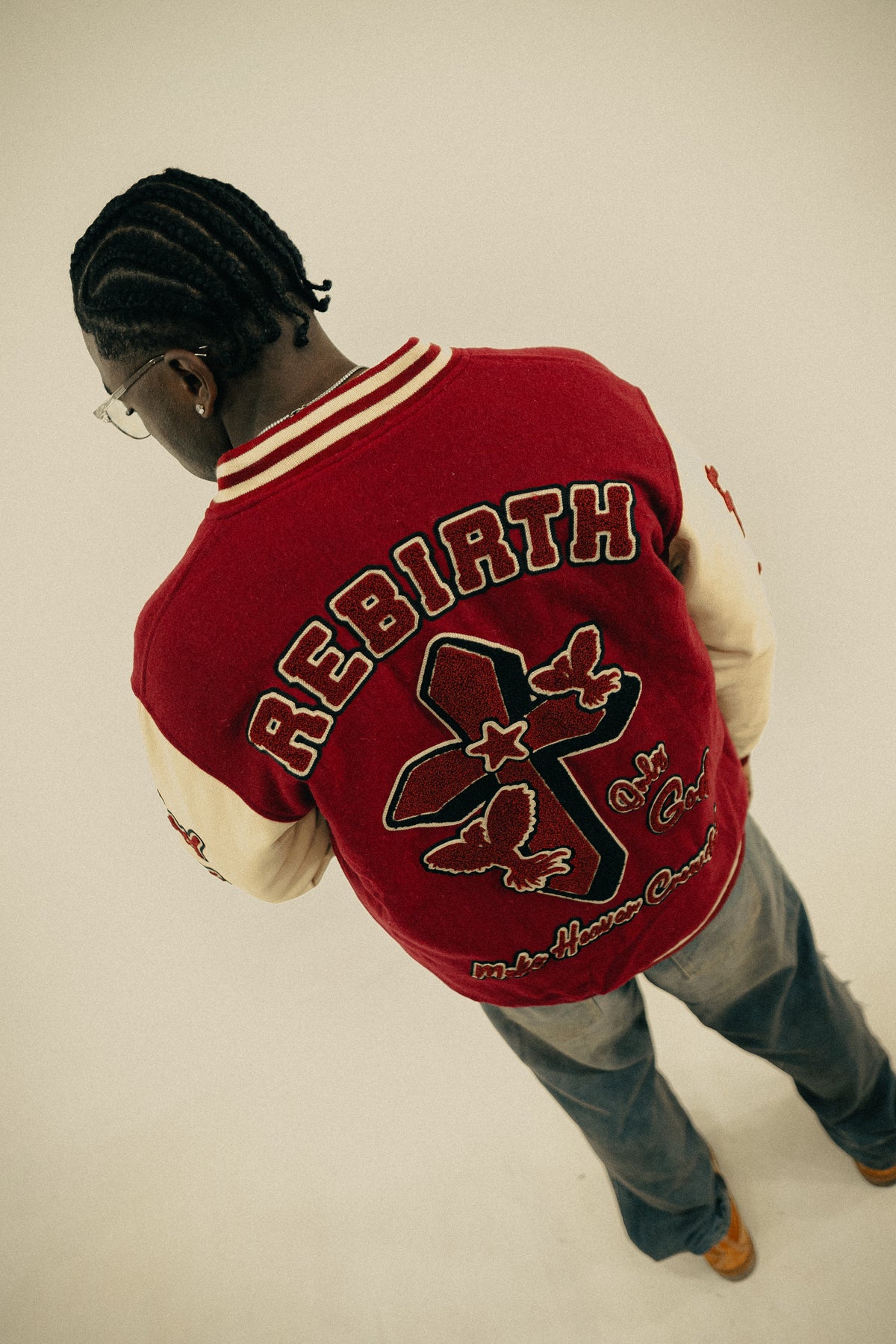 Make Heaven Crowded Varsity Jacket