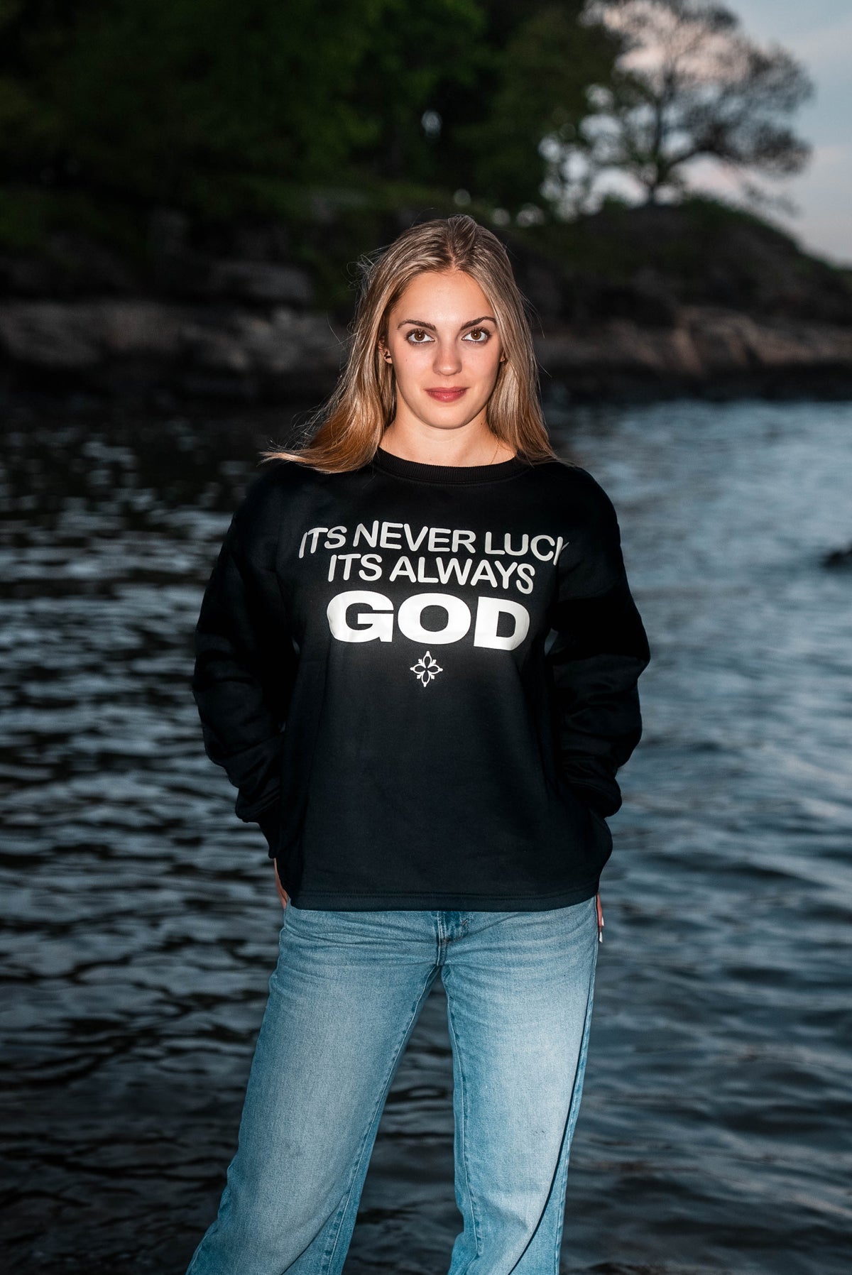 It's Never Luck Long Sleeve