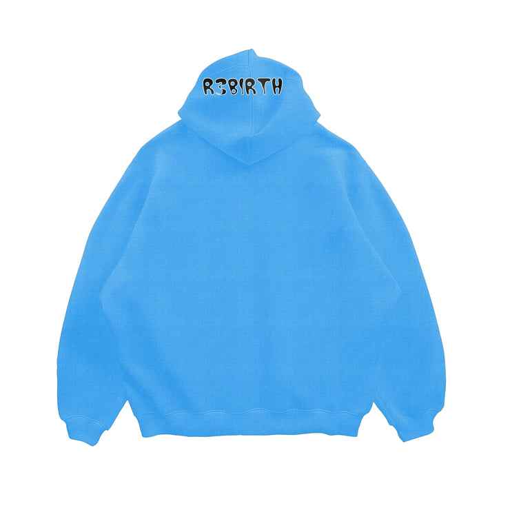 Embrace Your Rebirth Blue Zip up