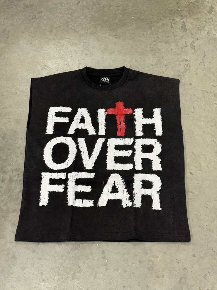 Faith Over Fear Sleeveless Tee