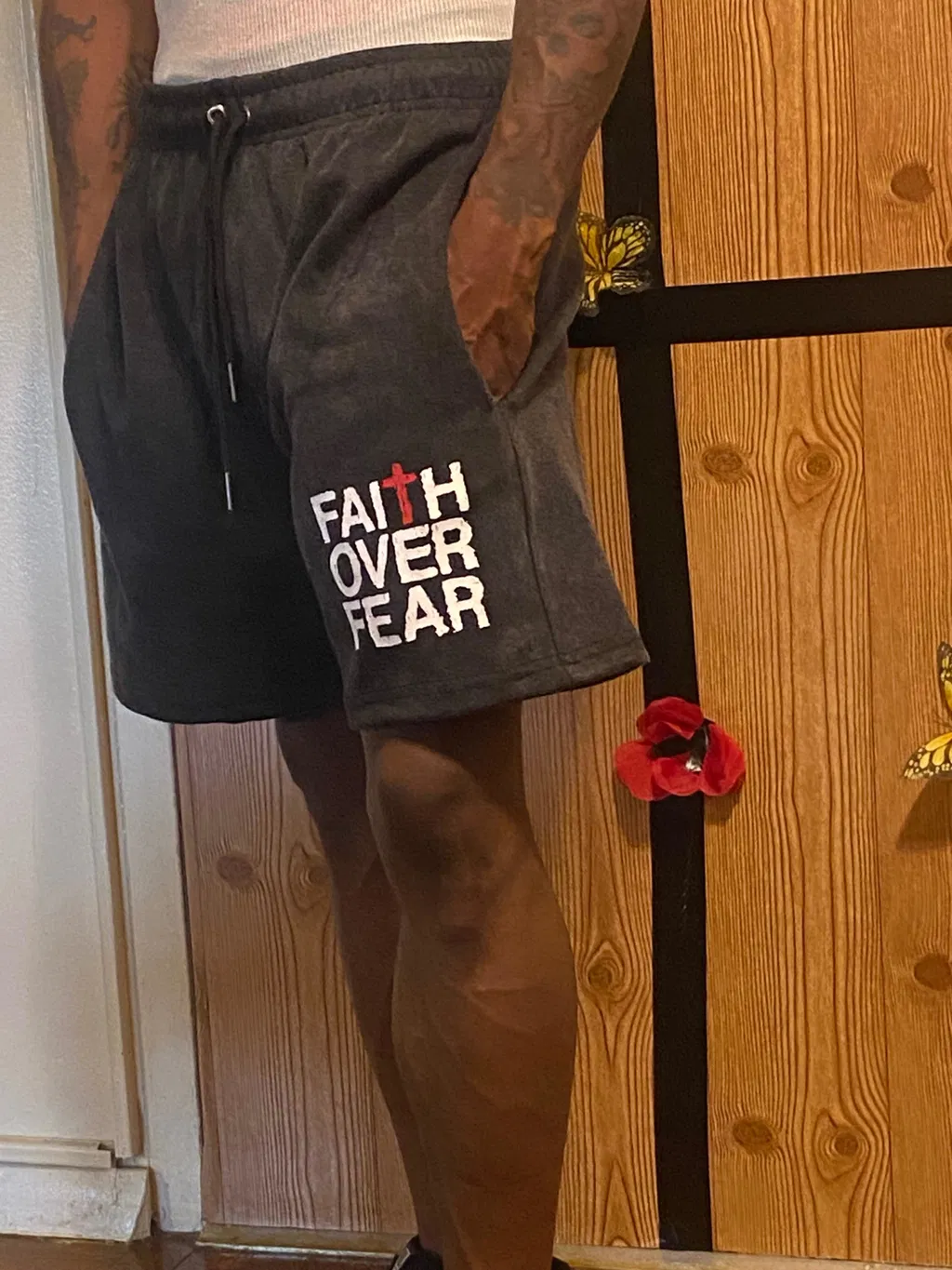 Faith Over Fear Shorts