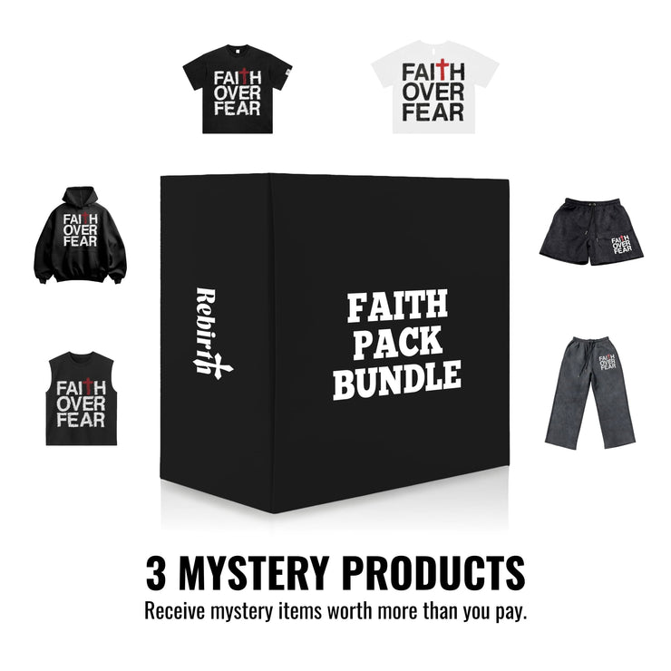 FAITH PACK – 3 for $150 (Matching Set, Tee & Shorts)