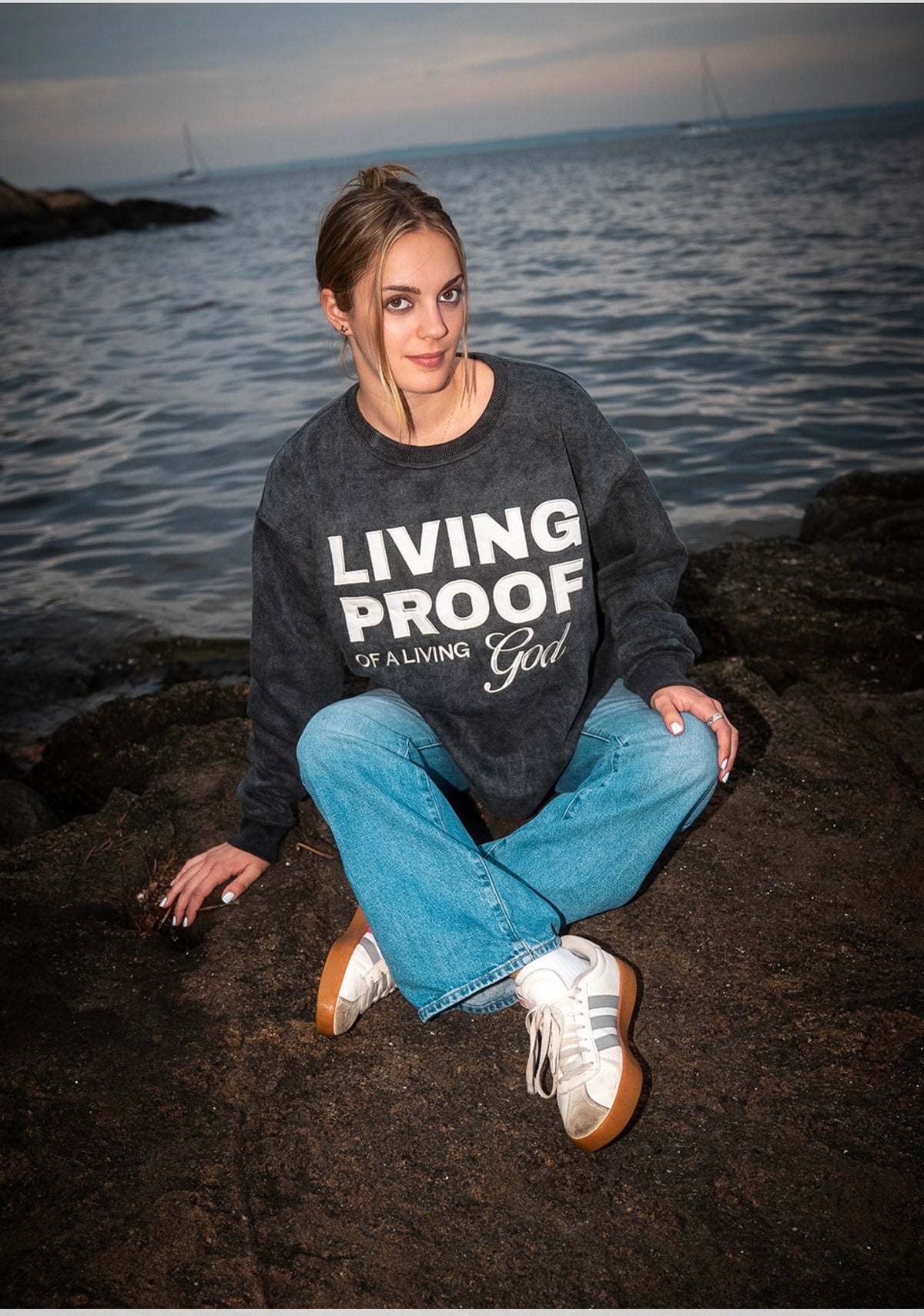 Living Proof Crewneck styled social photo