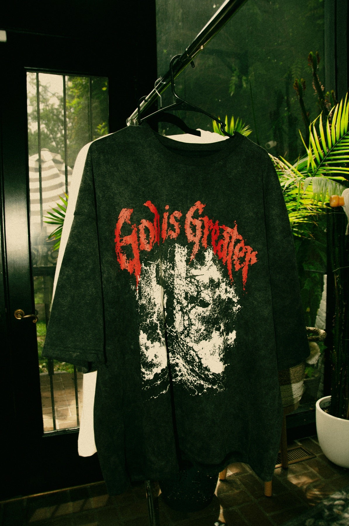 God Is Greater Tee - Black authentic photo